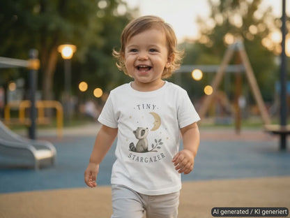 Tiny Stargazer Waschbär Baby T-Shirt