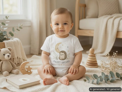 Sweet Dreams Igel Baby T-Shirt