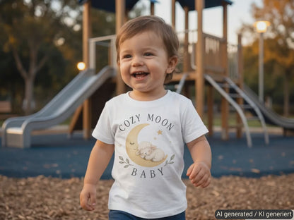 Cozy Moon Lämmchen – Baby T-Shirt