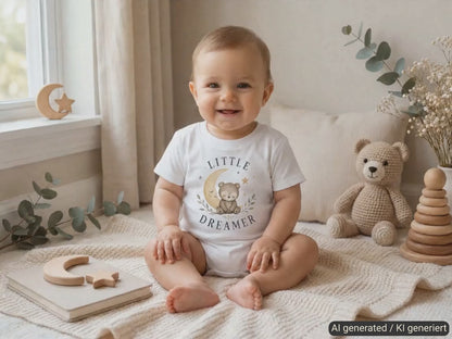Little Dreamer Teddy Baby T-Shirt