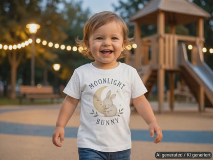 Moonlight Bunny Baby T-Shirt