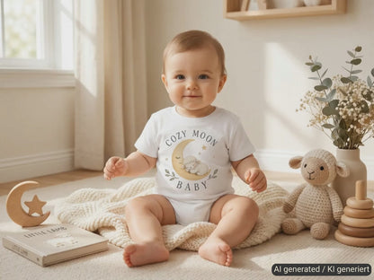 Cozy Moon Lämmchen – Baby T-Shirt