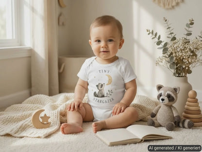 Tiny Stargazer Waschbär Baby Body